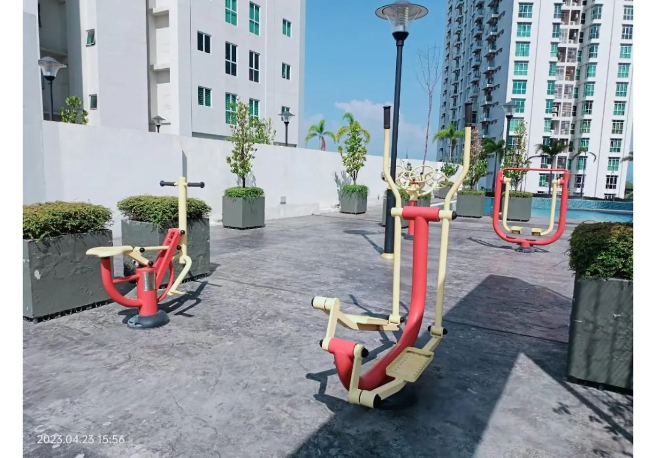 Appartamento City Town 2-6 Pax Beautiful View Cozy Condo, Jelutong, Georgetown, Centre Heart Of Penang Island, Near Highway Komtar Gurney