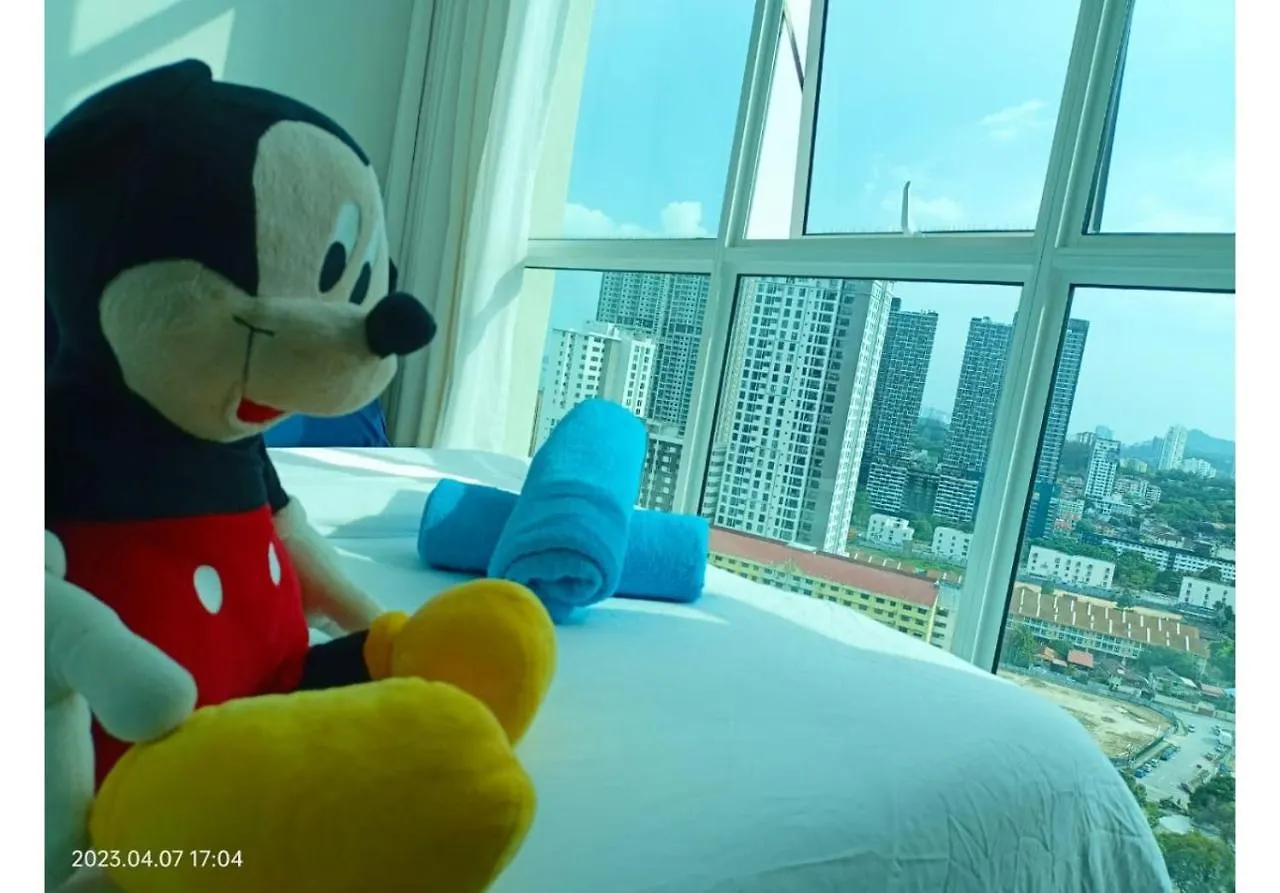 Appartamento City Town 2-6 Pax Beautiful View Cozy Condo, Jelutong, Georgetown, Centre Heart Of Penang Island, Near Highway Komtar Gurney Malesia