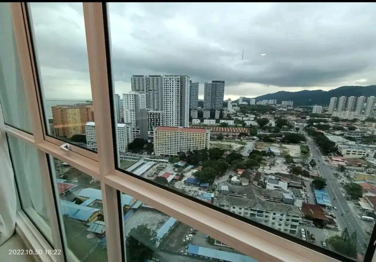 City Town 2-6 Pax Beautiful View Cozy Condo, Jelutong, Georgetown, Centre Heart Of Penang Island, Near Highway Komtar Gurney Appartamento George Town