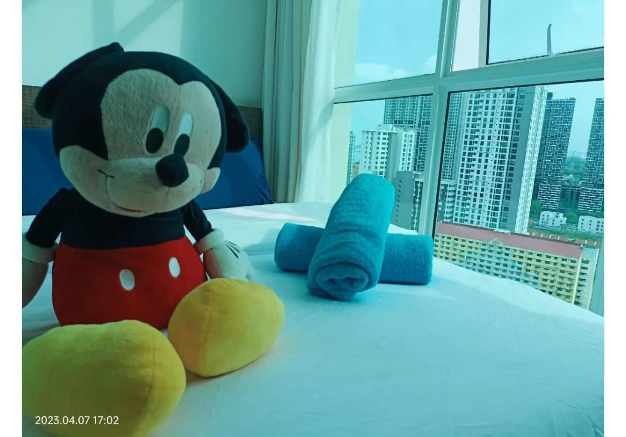 City Town 2-6 Pax Beautiful View Cozy Condo, Jelutong, Georgetown, Centre Heart Of Penang Island, Near Highway Komtar Gurney Appartement George Town